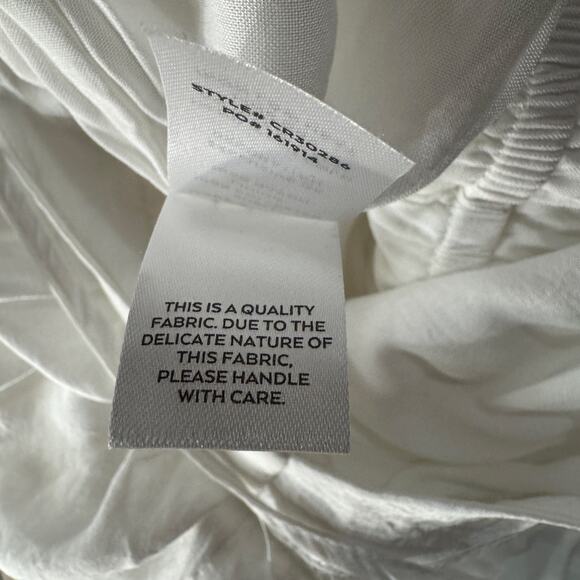 Lulus Large Meant to Be Satin Romper Ruffled Adjustable Spaghetti Straps Lined - Picture 11 of 11